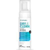 Eurowet Dry&Clean Pianka do mycia na sucho dla psa i kota 150ml (Chat, Chien)