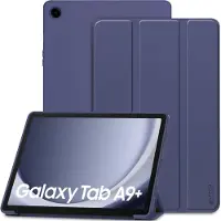 Tech-Protect Tahvelarvutikaaned Galaxy Tab A9+ 11" SmartCase, tumesinine (Samsung Galaxy Tab A9+), Étui pour tablette, Bleu