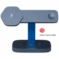 Canyon Station de charge sans fil Hexagon 310 3en1, 15W bleu