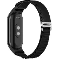 Beline Mi Band 9/8 Alpine strap black (Nylon), Sangles de montre, Noir