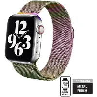 Crong Strap Milano Steel montre 38 (38 mm, Acier inoxydable), Sangles de montre, Violet