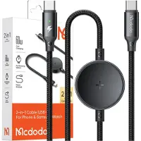 Mcdodo CA-4170 2-in-1 USB-C cable + Samsung Watch wireless charger, 60W, 1.5m