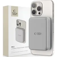 Tech-Protect Batterie portable Powerbank PB11 LifeMag MagSafe 10000 mAh - titane