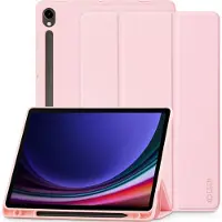 Tech-Protect Tahvelarvutikaaned Galaxy Tab S9 FE, pliiatsihoidjaga, roosa (Samsung Galaxy Tab S9 FE), Étui pour tablette, Rose, Pink