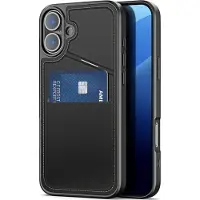 DUX Rafi II (Apple iPhone 16), Coque pour téléphone portable, Noir