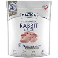 Baltic Agro Alimentation hypoallergénique pour lapin et riz NUTRACEUTIC XS, S 1 kg