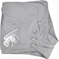 AWTOOLS Voile d'ombrage - - AW67302 - 3x4 m - Gris - Rectangulaire