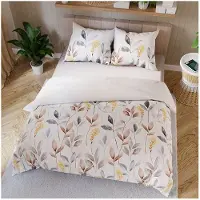 MARKIZETA HOME Literie, satin de coton, haute qualité 160x200 Zaria feuilles