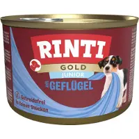 Rinti Gold Junior Poultry Mini Volaille pour chiots de petite race 12x185 g