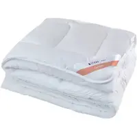 Inter Widex Couette d'été 135x200 CLASSIC Senna Home, anti-allergénique, légère, respirante, blanche