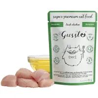 Gussto Cat Fresh Chicken 24x85 g - nourriture humide pour chats au poulet frais