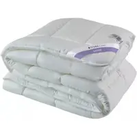 Inter Widex Couette toutes saisons 140x200 SATINE Senna Home, naturelle, coton avec Aloe Vera
