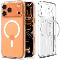 Spigen Ultra Hybrid Mag Magsafe Iphone 17 Pro Max Phone Case Blanc