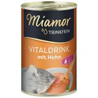 Miamor Trinkfein Soupe au poulet pour chats adultes 12x135 g