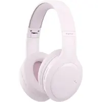 Havit H633BT - wireless on-ear headphones pink