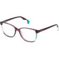 Furla Lunettes de Vue VFU579 54/16/135 Shiny transparent marc Acetate WOMAN VFU579