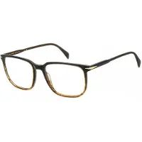 David Beckham Lunettes de Vue DB 1141 54/18/145 Brown shaded horn Acetate frames MAN DB 1141