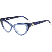 Missoni Lunettes de Vue MIS 0172 54/16/145 Blue pearled blue Acetate frames WOMAN MIS 0172