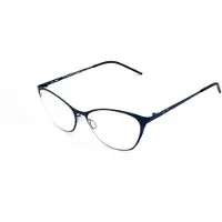 Italia Independent Lunettes de Vue I I 5215 53/16/135 CracklÉ dark blue Metal WOMAN I I 5215