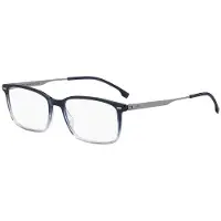 HUGO BOSS Lunettes de Vue BOSS 1643 53/16/150 Blue horn ruthenium Acetate frames MAN BOSS 1643