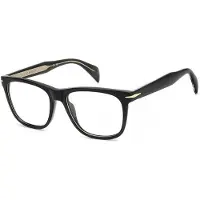 David Beckham Lunettes de Vue DB 1208 54/17/150 Black Acetate frames MAN DB 1208