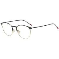 HUGO BOSS Lunettes de Vue Hugo HG 1408 52/19/145 Black gold Metal frames MAN HG 1408