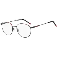 HUGO BOSS Lunettes de Vue Hugo HG 1180 53/19/145 Matte black red Metal frames MAN HG 1180