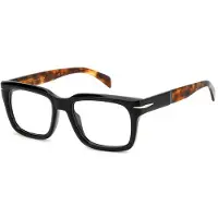 David Beckham Lunettes de Vue DB 7107 53/19/145 Black havana Acetate frames MAN DB 7107