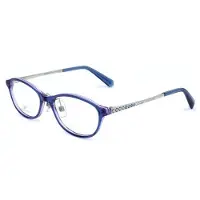 Swarovski Lunettes de Vue SK5379 D 53/17/140 Blue Plastic WOMAN SK5379 D