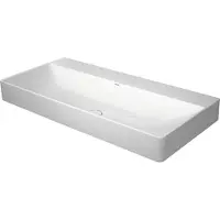 Duravit Lavabo DURASQUARE o ÜL m HLB geschli 1000x470mm o HL weiss (470 mm, 1000 mm)