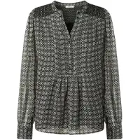 Pepe Jeans Chemisier noir / blanc