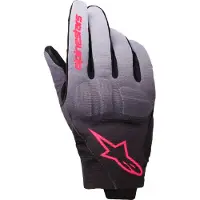 Alpinestars Gants Reef V2 Gray Black Pink Fluo, Taille: M