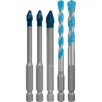 Bosch EXPERT HEX-9 Hard Ceramic & Multi Construction Bohrer-Set, 6/8 mm, 5-tlg. (6 mm, 8 mm)