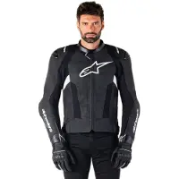 Alpinestars Missile V3 Blouson de moto en cuir Taille