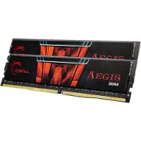 G.Skill AEGIS - DDR4 - 8 Go : 2 x 4 Go - DIMM 288 broches - 2133 MHz / PC4-17000 - CL15 - 1.2 V - sans tampon - non-ECC