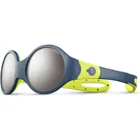Julbo Loop M Sunglasses Bleu Smoke Silver Flash/CAT4 Enfants