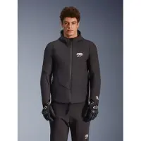 Alpinestars Aeroshell WP, veste textile imperméable ,Noir/Noir ,L
