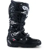 Alpinestars Tech 7 Enduro Drystar, bottes imperméables ,Noir/Blanc/Noir ,11 US