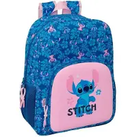Safta Sac à dos Stitch Lio, 19 litres, couleur bleue, pour enfants, taille unique