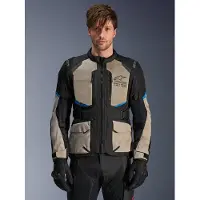 Alpinestars Veste Andes Air Drystar Black Laurel Gray Bright Blue