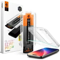 Spigen EZ Fit Glas.tR avec plateau d'installation - 1 pack pour Apple iPhone 17 Pro