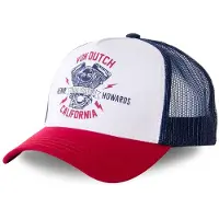 Von Dutch Vd/0/cas1/mot/blu Cap Blanc