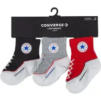 Converse Kids Chaussettes Striated Quarter 3 Paires