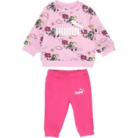 Puma Survêtement vert / mauve / rose / blanc