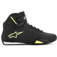 Alpinestars AlpinestarsSektorShoesBlackYellowFluo Taille US 10