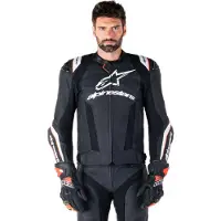 Alpinestars Missile Ignition V3 Blouson en cuir de moto perforé