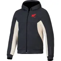 Alpinestars Honda Chrome V3 Sport Logo Sweat à capuche zippé de moto Taille
