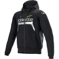 Alpinestars Jacke Hood Chrome Schwarz/Gelb