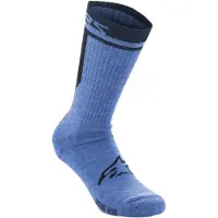Alpinestars Chaussettes Merino 24 Blue Black