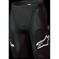Alpinestars Shorts De Protection A-Impact Plasma Black White